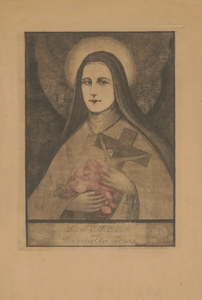 Den heliga Teresa av Jesusbarnet av Franciszek Siedlecki