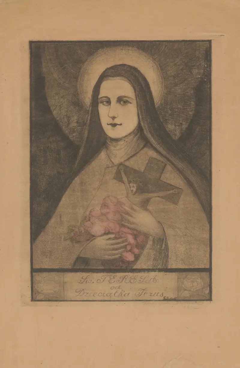 Heliga Thérèse av Jesusbarnet av Franciszek Siedlecki
