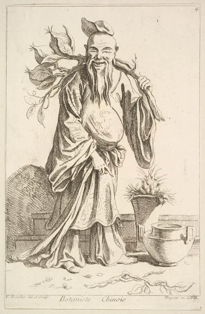 Kinesisk botaniker av François Boucher