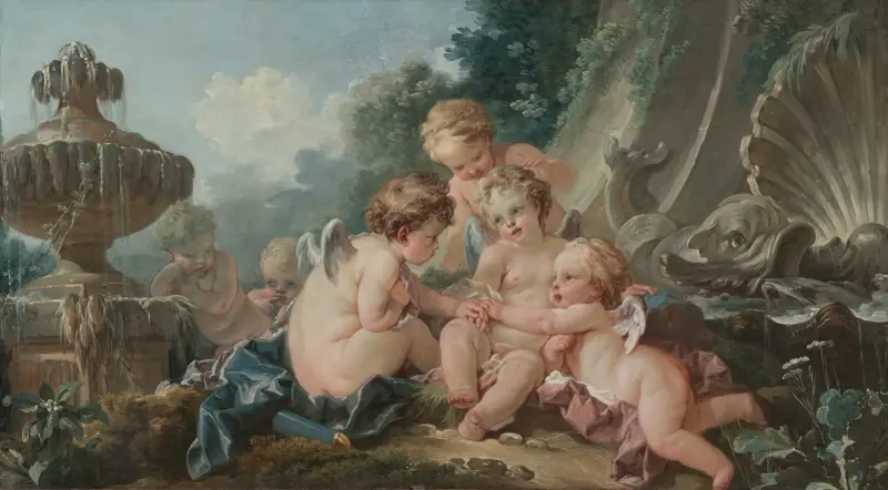 Amors i konspiration av François Boucher