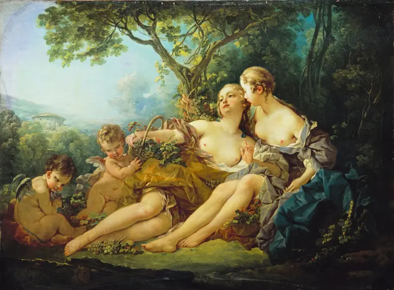 Erigone besiegt von François Boucher