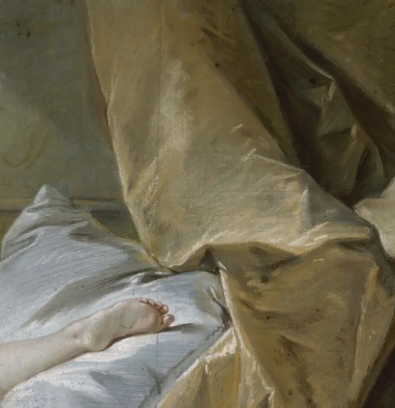 Studie nohy, François Boucher