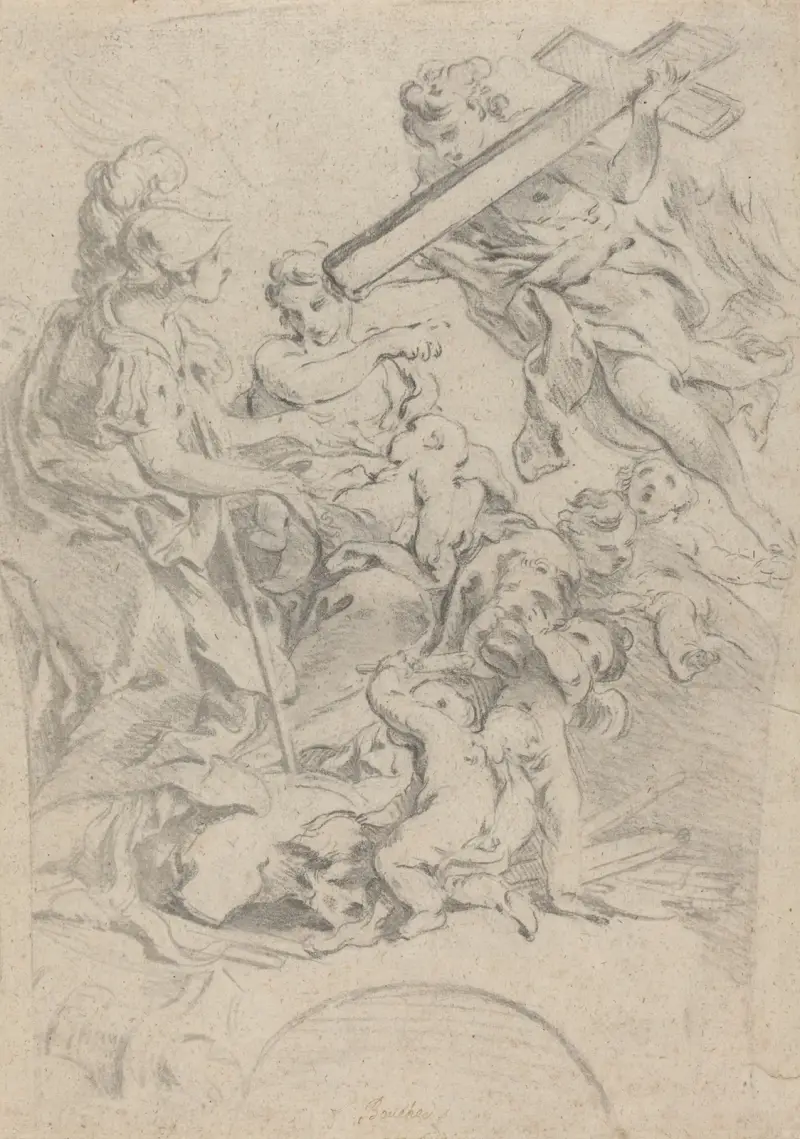 Tro och barmhärtighet av François Boucher