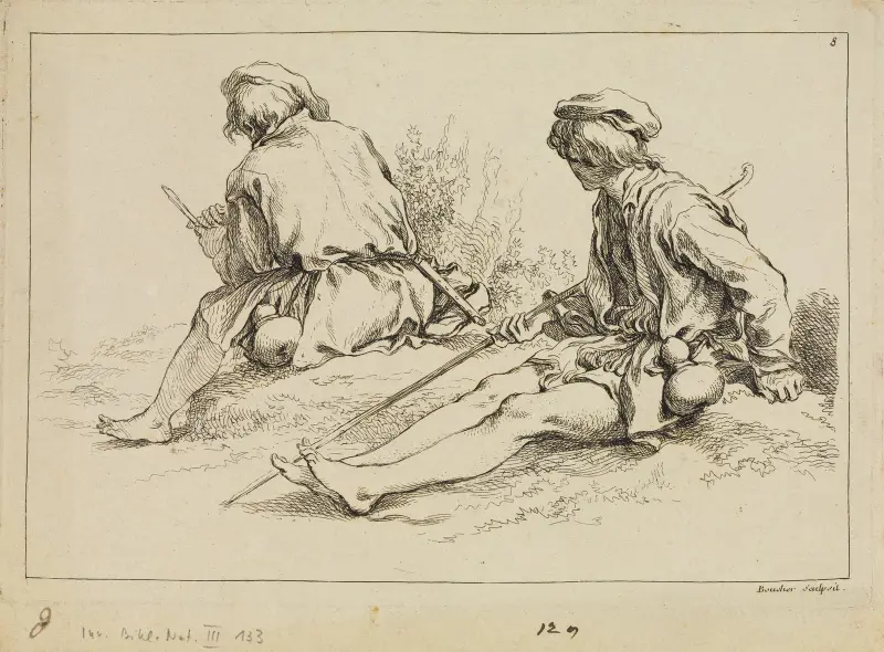 Figure studies av François Boucher