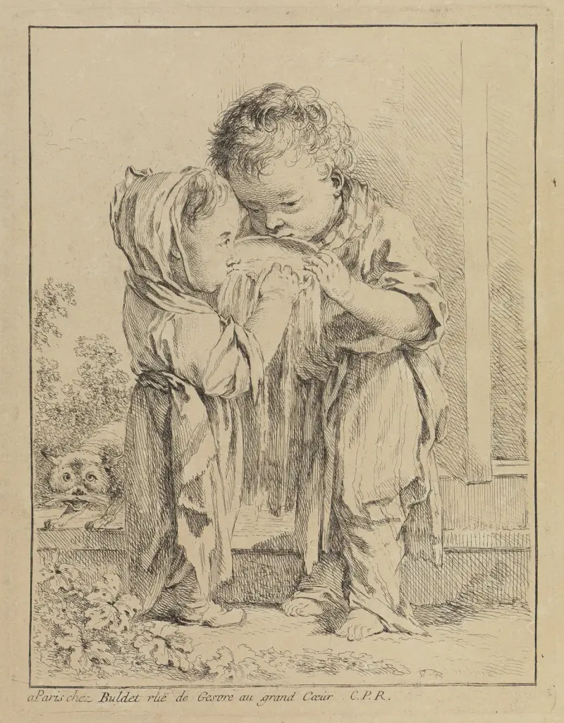 De små mjölkdrickarna av François Boucher