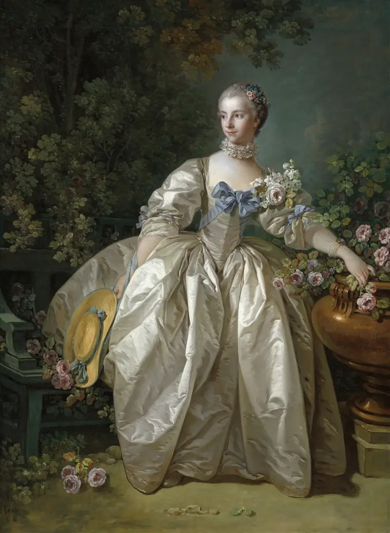 Madame Bergeret av François Boucher