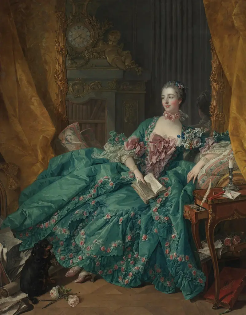 Madame de Pompadour av François Boucher