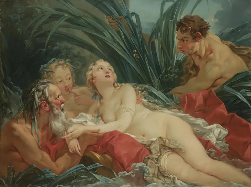 Pan i Syrinx, François Boucher