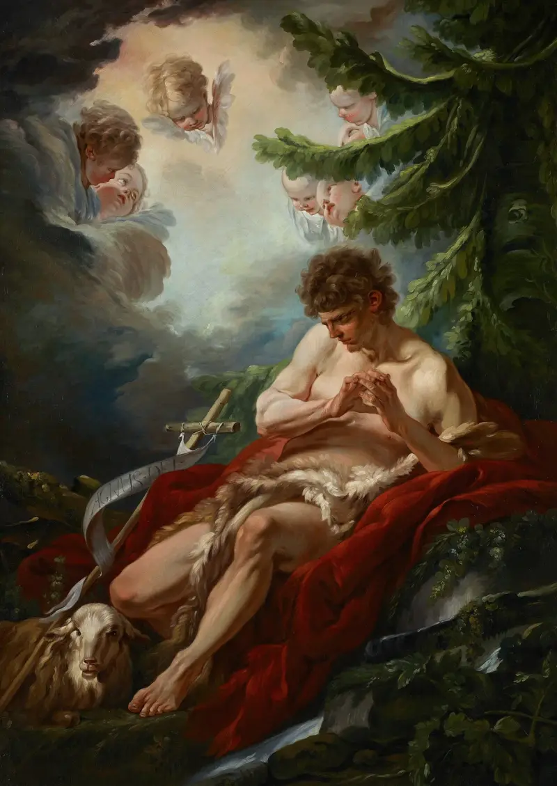 Johannes der Täufer von François Boucher