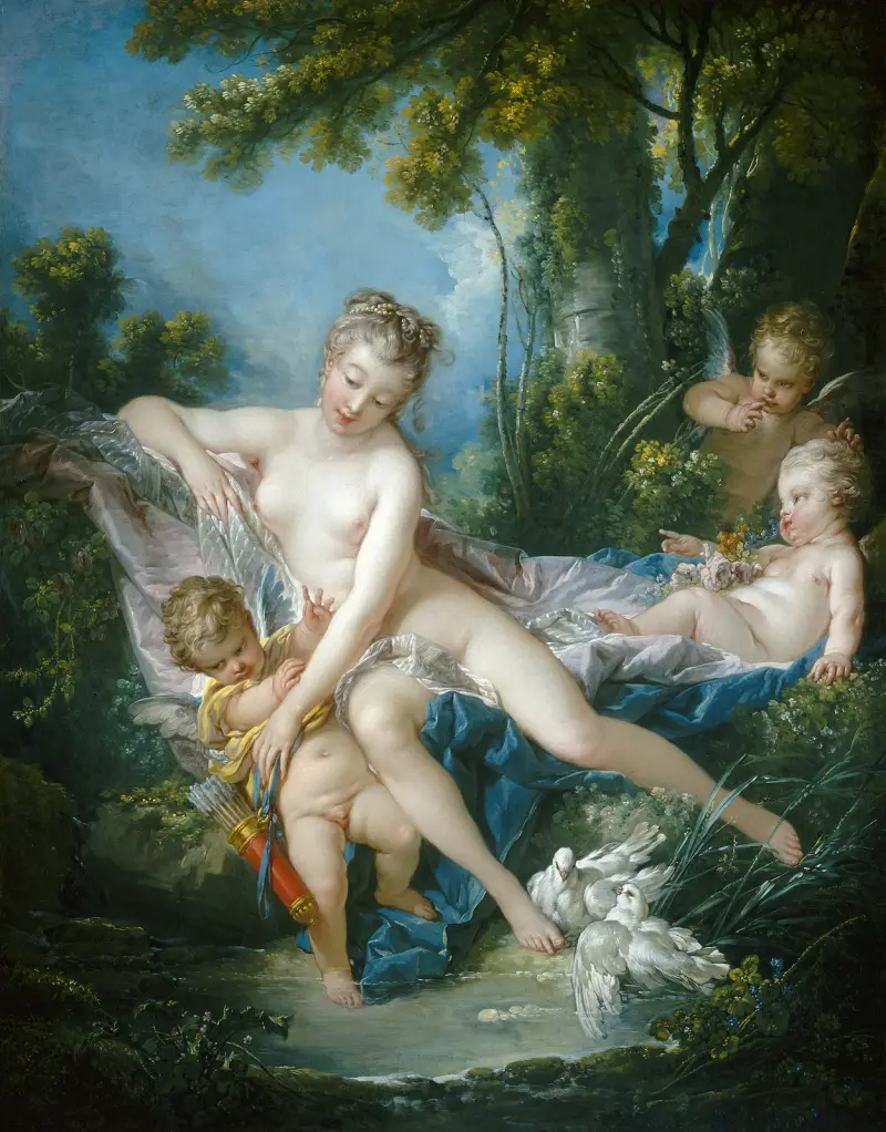 Venus bad av François Boucher