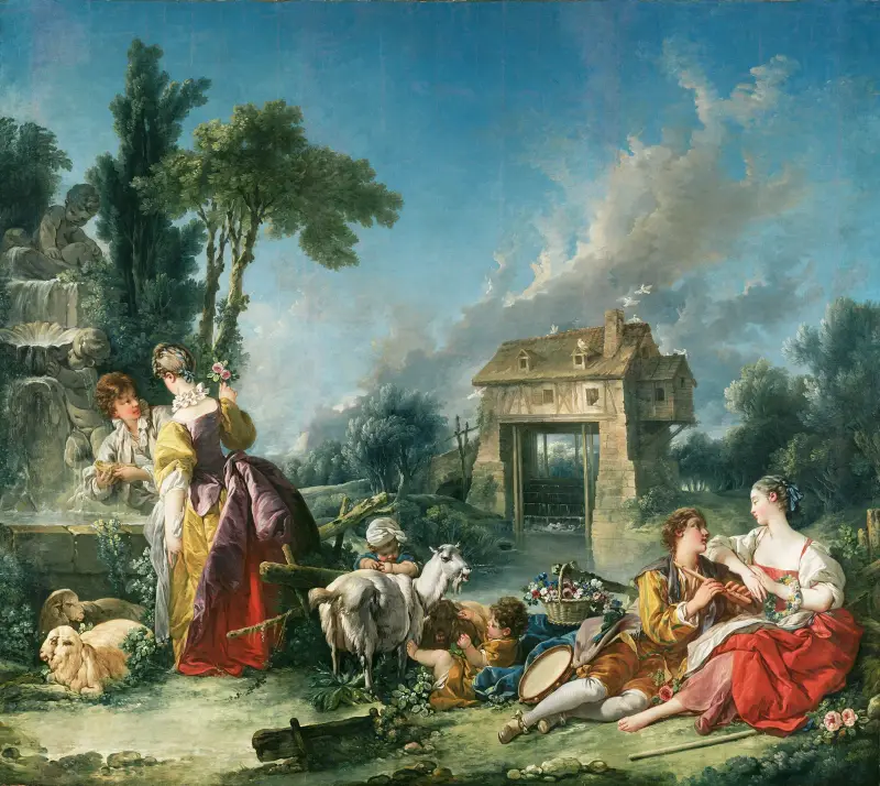 The Fountain of Love av François Boucher