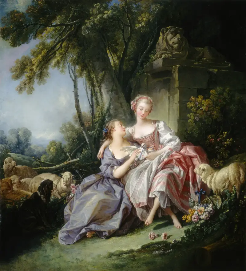 List miłosny, François Boucher