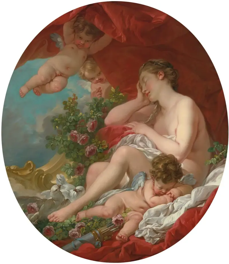 Venus sömn av François Boucher