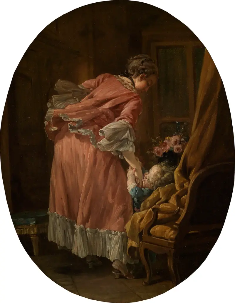 Det bortskämda barnet av François Boucher