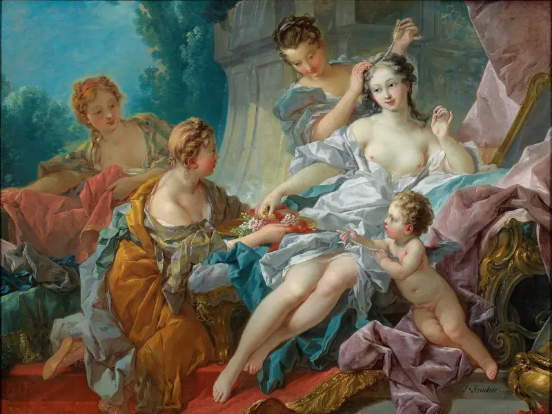 Venus toalett av François Boucher