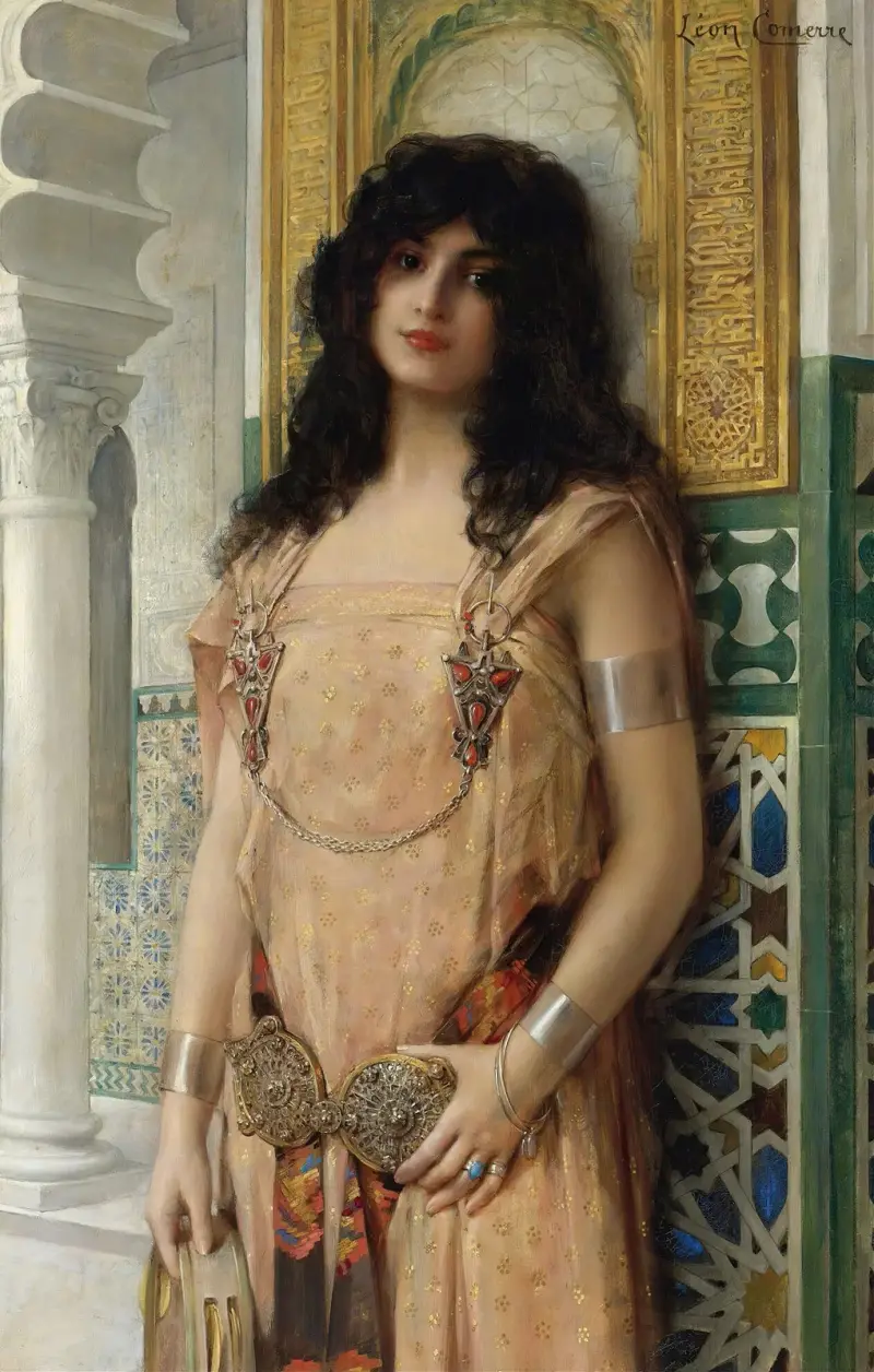 Orientalisk skönhet, Léon François Comerre