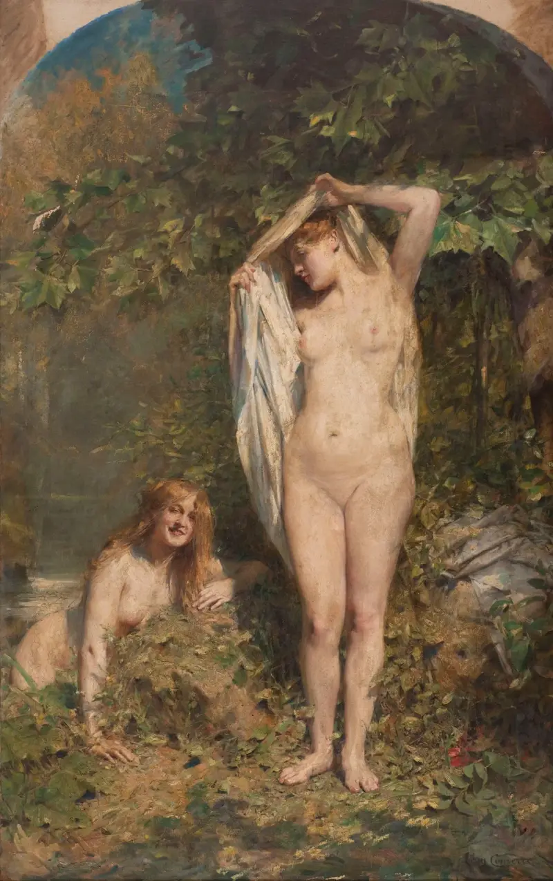 In der Sonne von Léon François Comerre