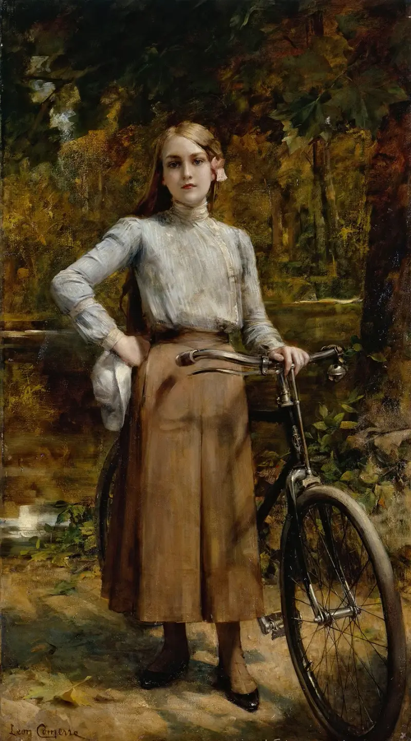 Cykel vid Vésinet av Léon François Comerre