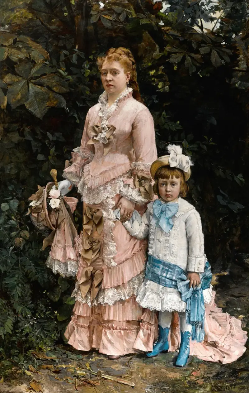 Nedělní procházka, Léon François Comerre