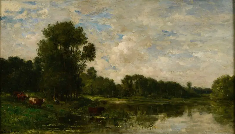 Ufer der Oise, 1860 – Nr. 2 von Charles François Daubigny