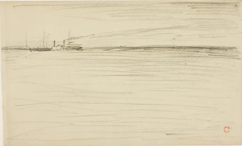 Över kanalen av Charles François Daubigny