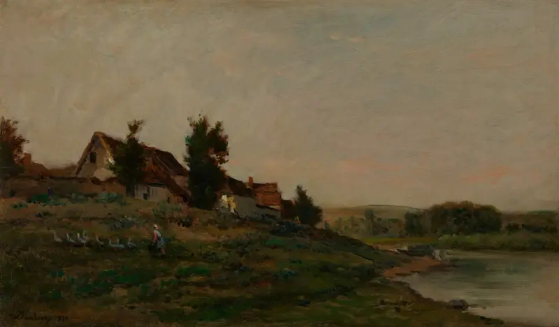 Stugan av Charles François Daubigny