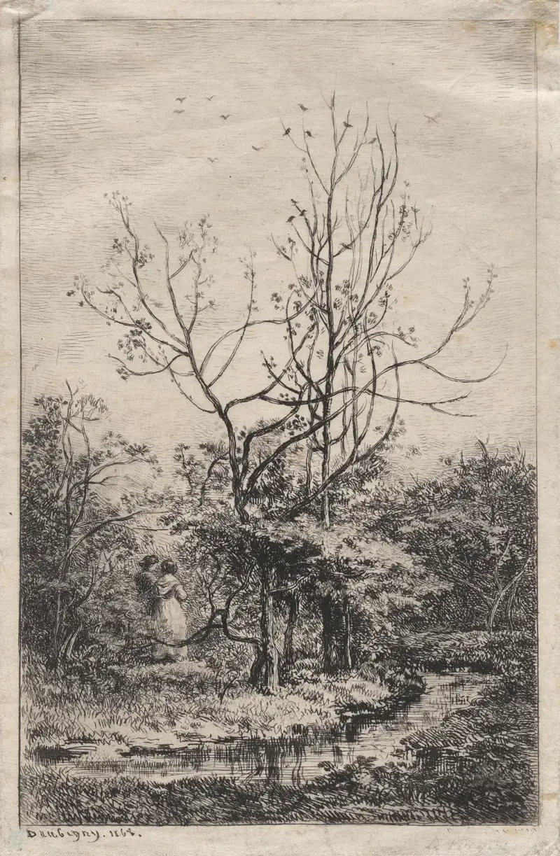Der Obstgarten, 1868 – Nr. 1 von Charles François Daubigny