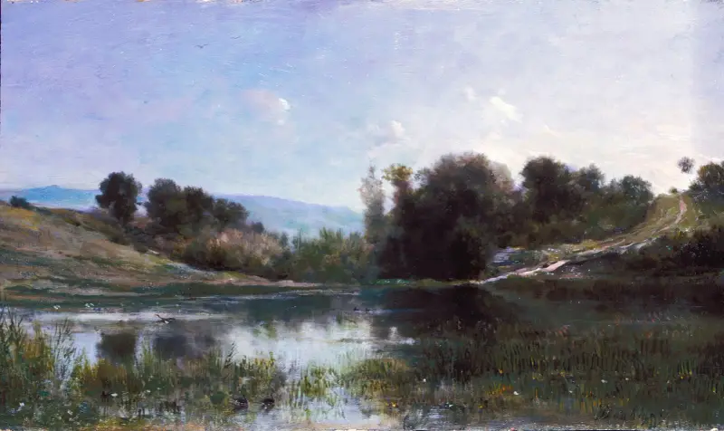 Dammen vid Gylieu av Charles François Daubigny