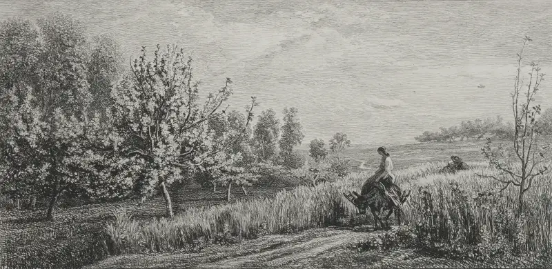 Frühling von Charles François Daubigny