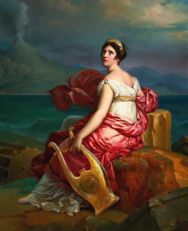 Corinne am Kap Misenum von François Gérard
