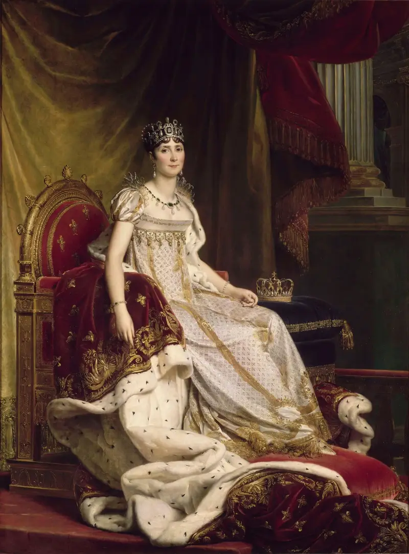 Joséphine in coronation costume av François Gérard