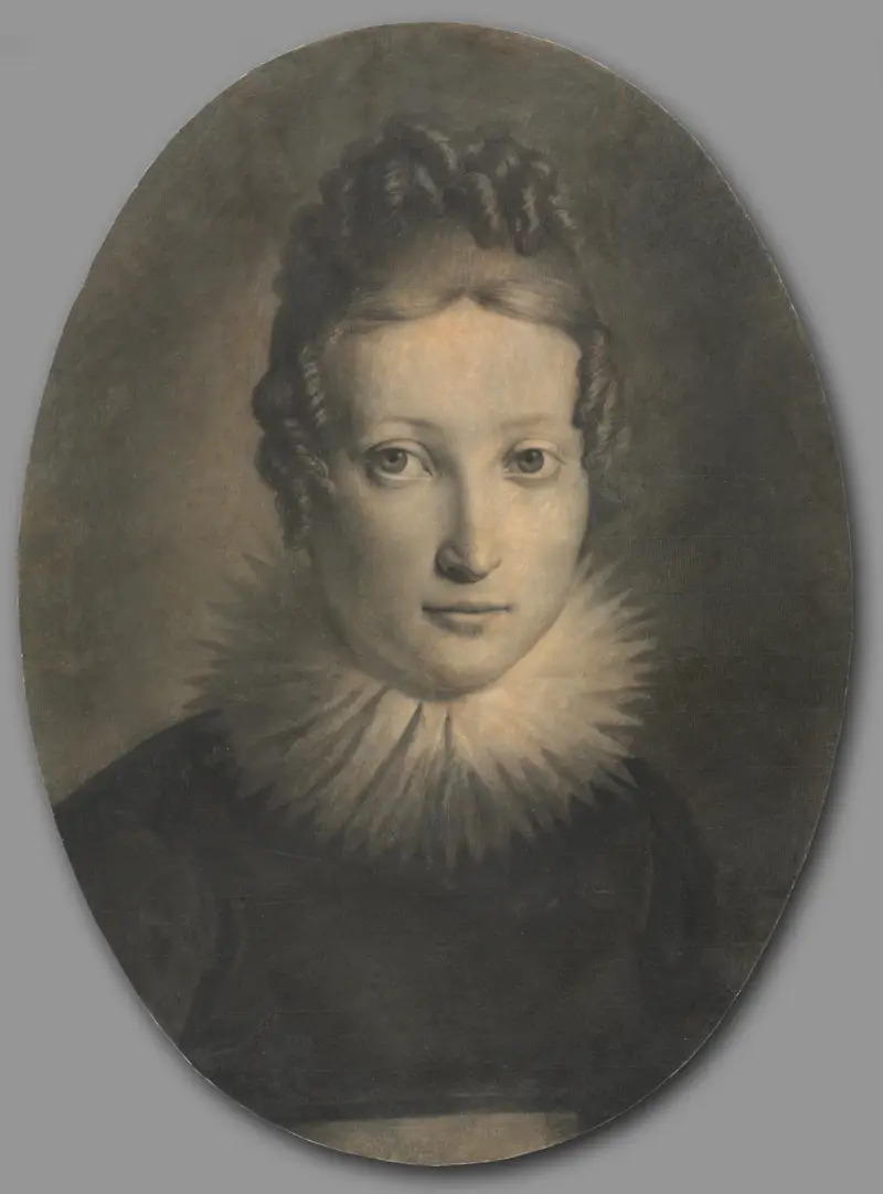 Portrait of Marie-Louise, Duchess of Parma av François Gérard