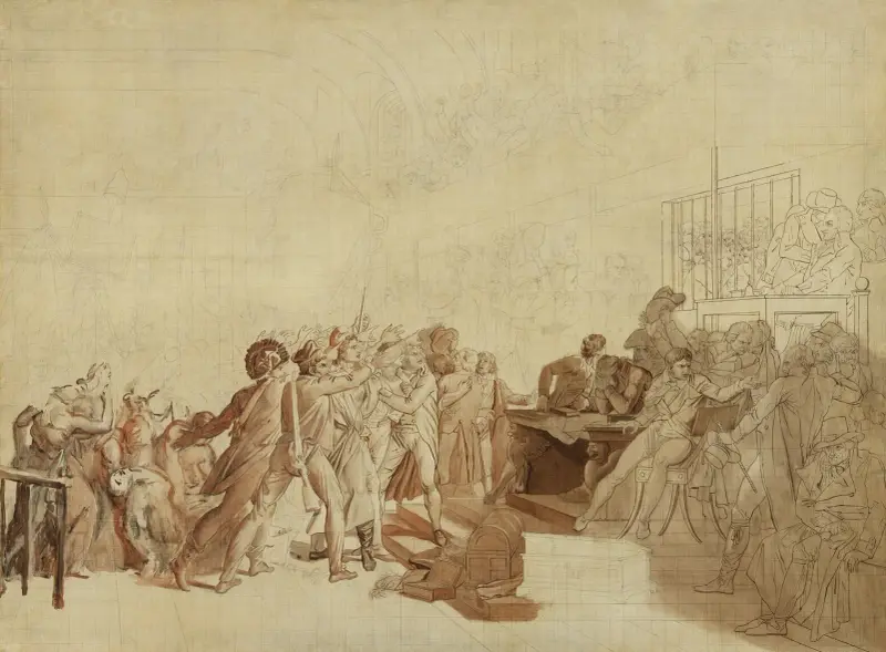 The 10th of August, 1792 av François Gérard