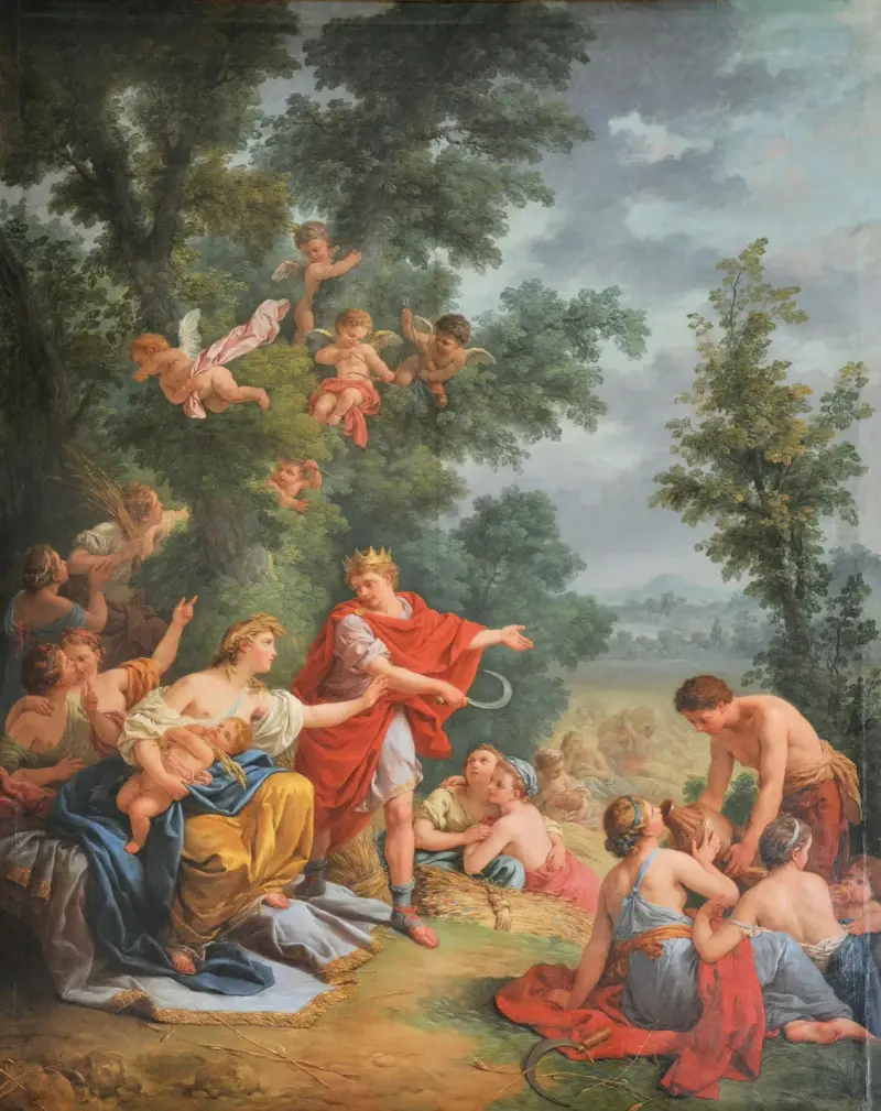 Cérès ou l’Agriculture av Louis-Jean-François Lagrenée