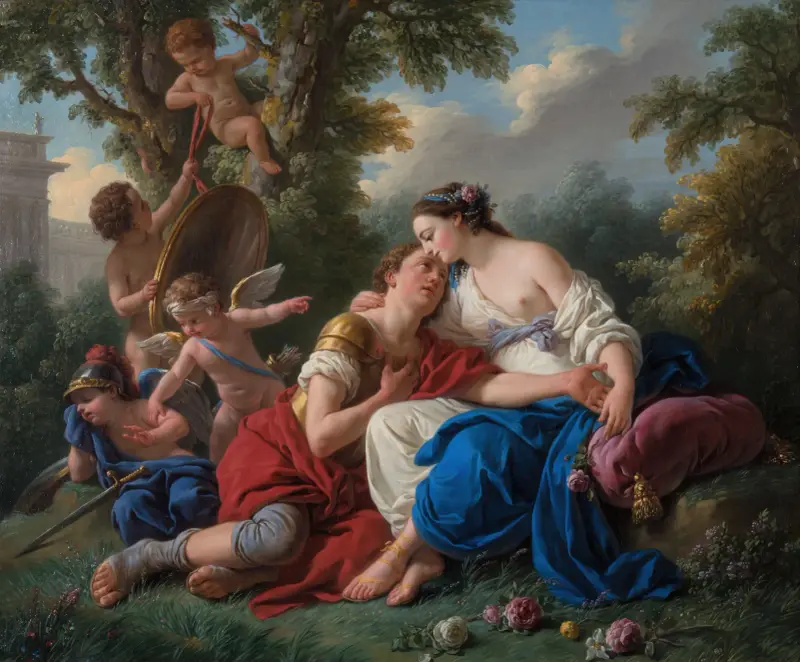Renaud a Armida, Louis-Jean-François Lagrenée