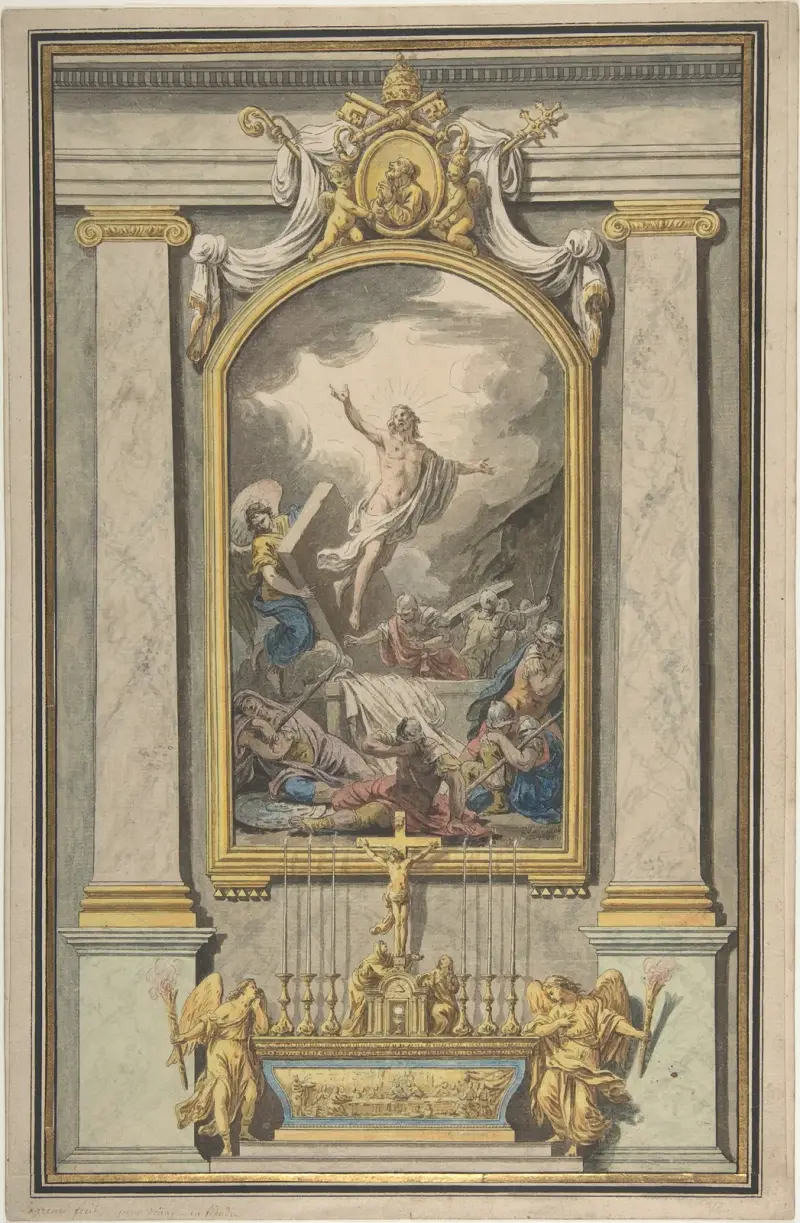 Vzkříšení, Louis-Jean-François Lagrenée