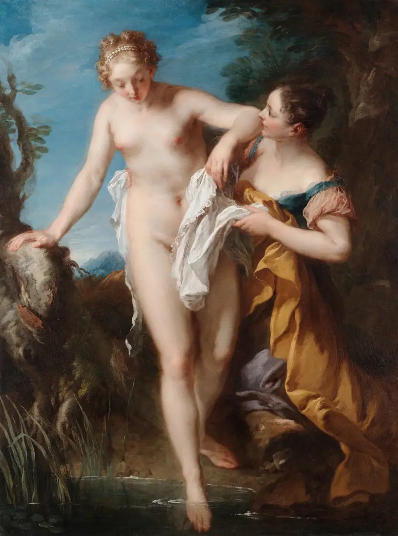 Die Badende von François Lemoyne