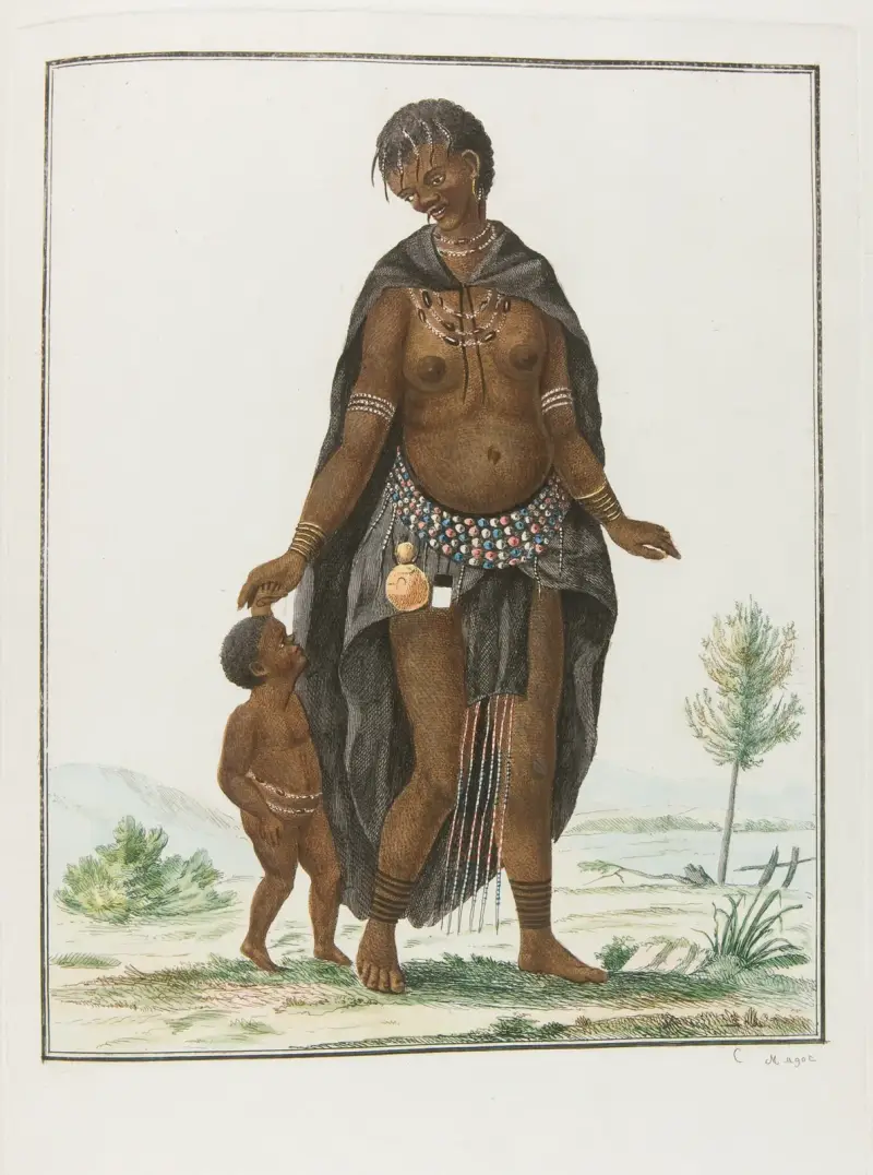 Femme Caminouquoise av François Levaillant