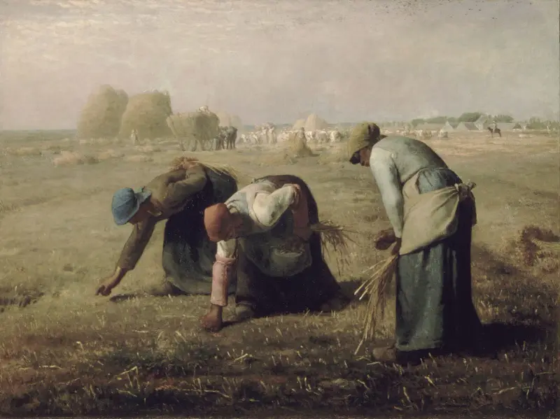Paběrkování, Jean-François Millet