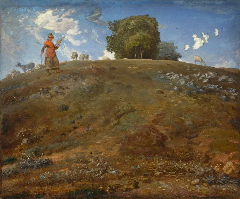 In the Auvergne av Jean-François Millet