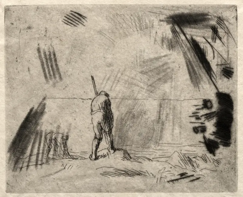 Die Tangsammlerinnen von Jean-François Millet