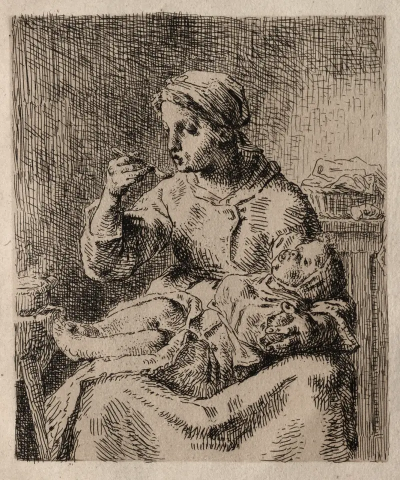 La Bouillée, Jean-François Millet
