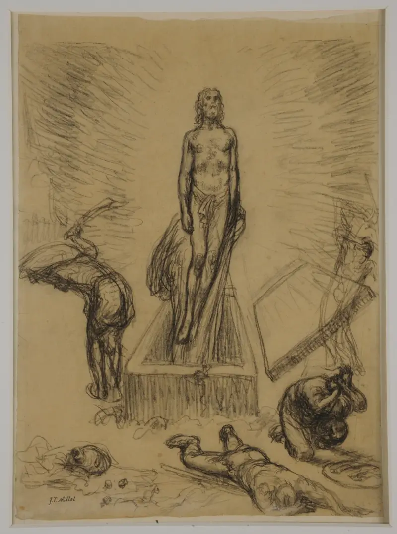 Vzkříšení, Jean-François Millet