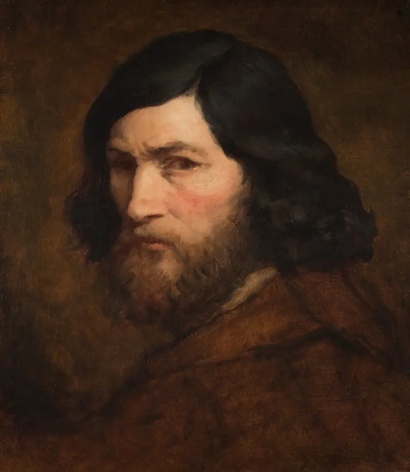 Autoportrét, Jean-François Millet