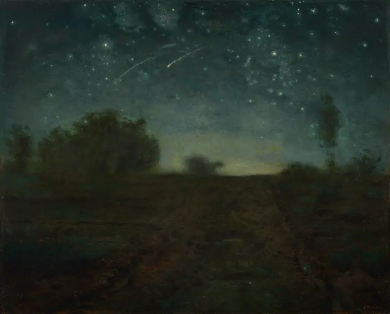 Hvězdná noc, Jean-François Millet