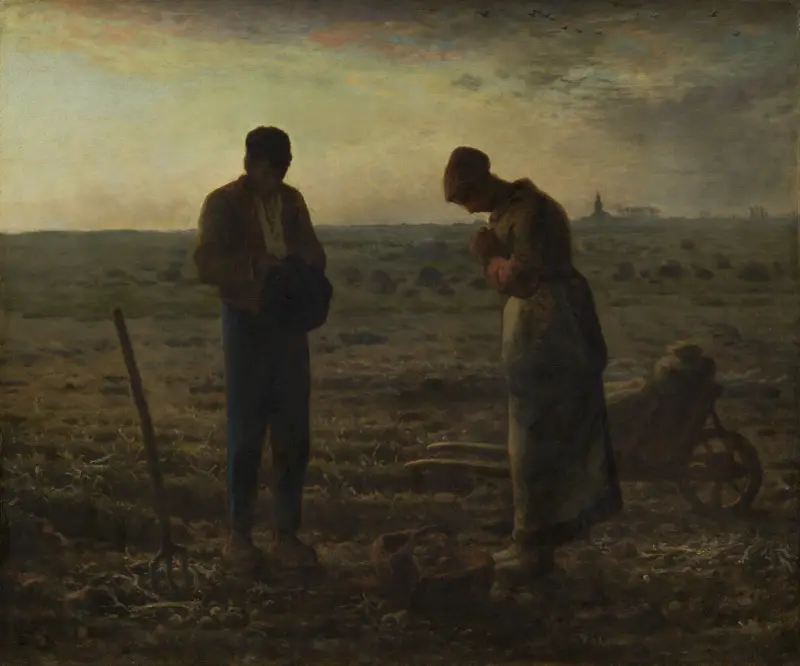Modlitwa Anioł Pański, Jean-François Millet