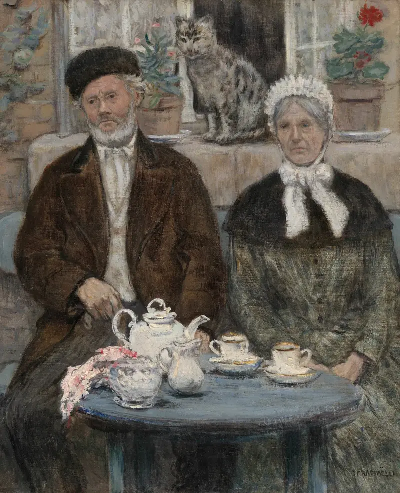 Eftermiddagste av Jean François Raffaëlli