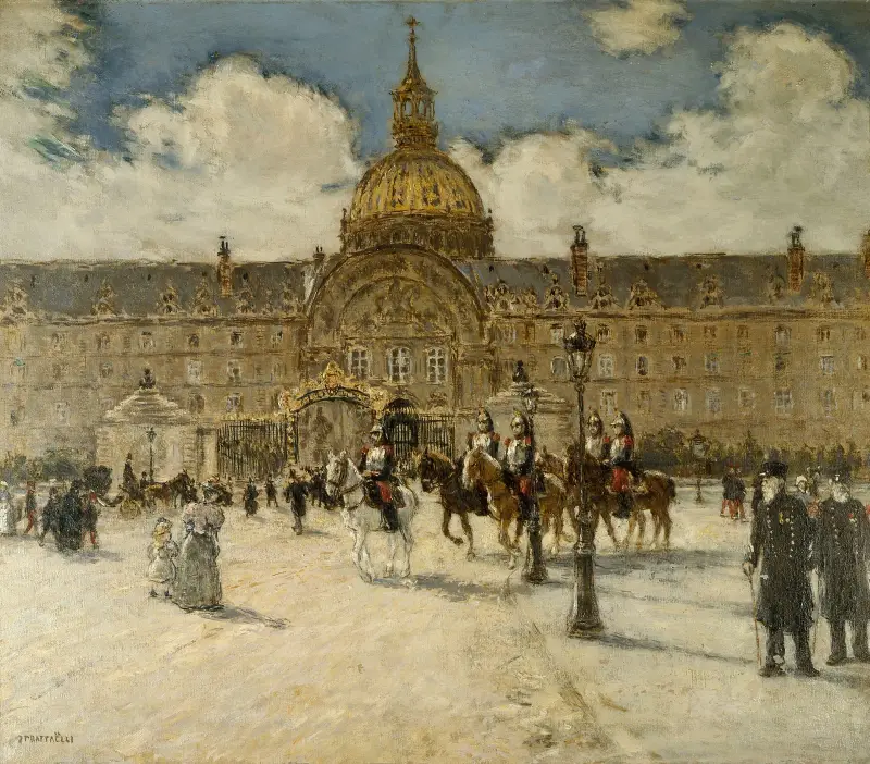 Les Invalides. av Jean François Raffaëlli