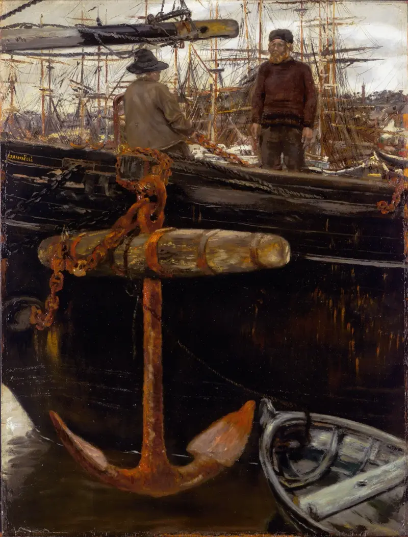 Sjömän från norr av Jean François Raffaëlli