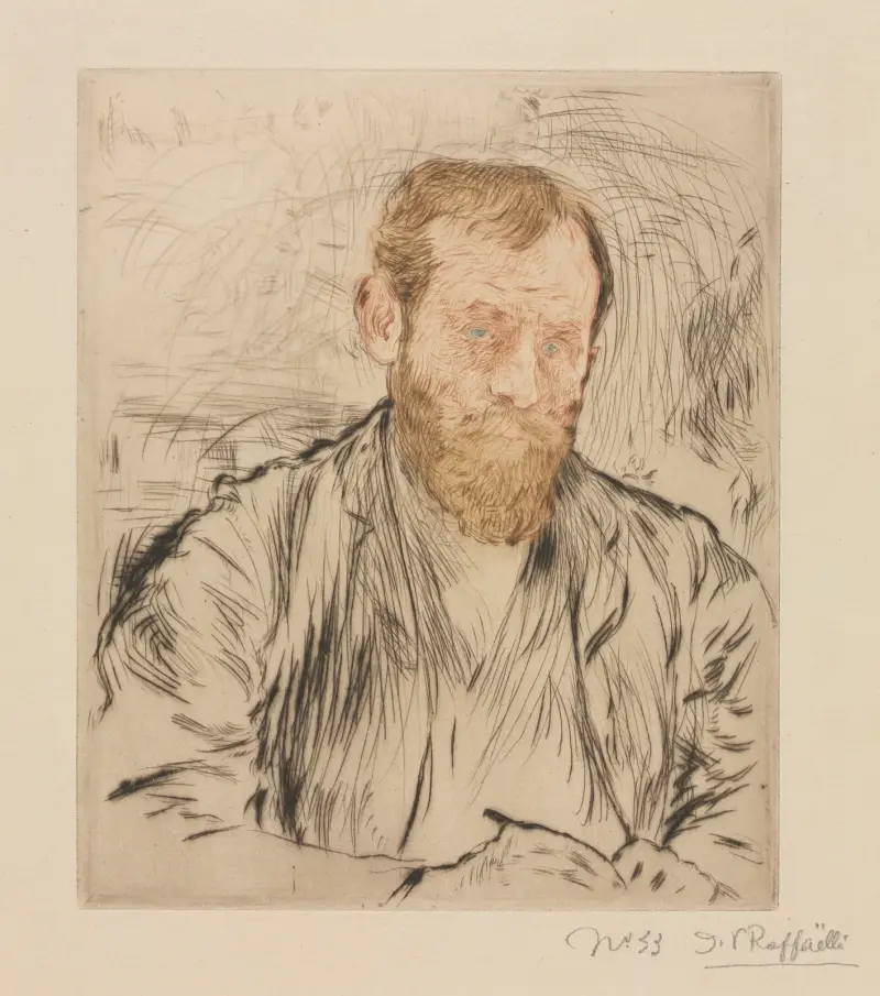 Selbstporträt von Jean François Raffaëlli